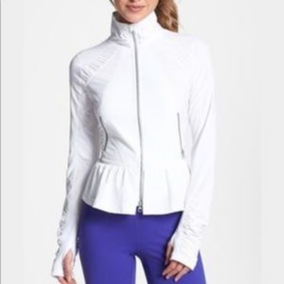 zella white jacket